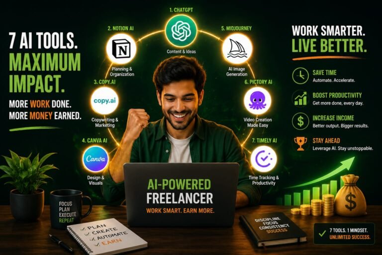 7 Free AI Tools That Make Freelancing Easier and More Profitable